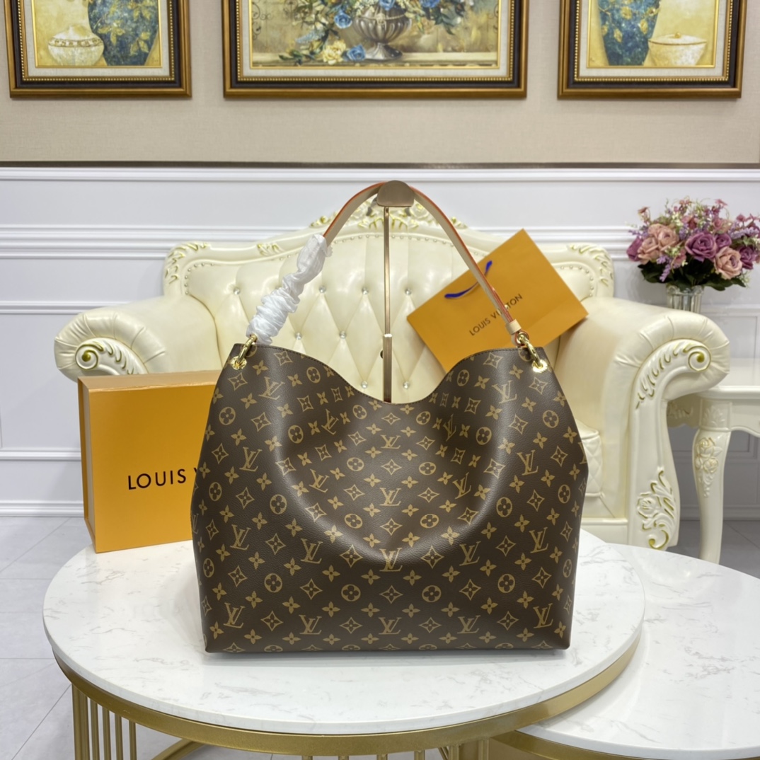 Louis Vuitton GRACEFUL MM Handbag Monogram M43703